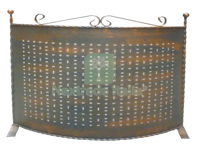 2PZ Parascintille "parigi"ferro Battuto CM.70X60H — Tempo libero outdoor — rif. FERX.35535