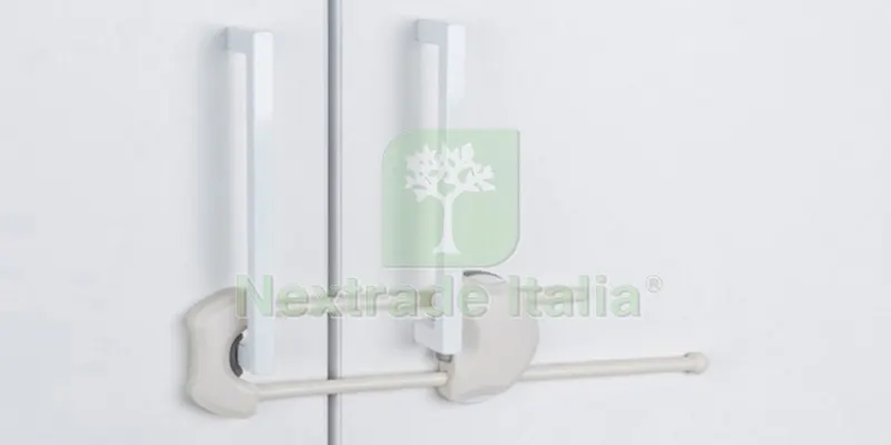 6PZ CHIUSURA DI SICUREZZA X ARMADI A FORCELLA FIGURA.9 — Casalinghi e organizzazione — rif. FERX.35621 6PZ CHIUSURA DI SICUREZZA X ARMADI A FORCELLA FIGURA.9 — Casalinghi e organizzazione — rif. FERX.35621