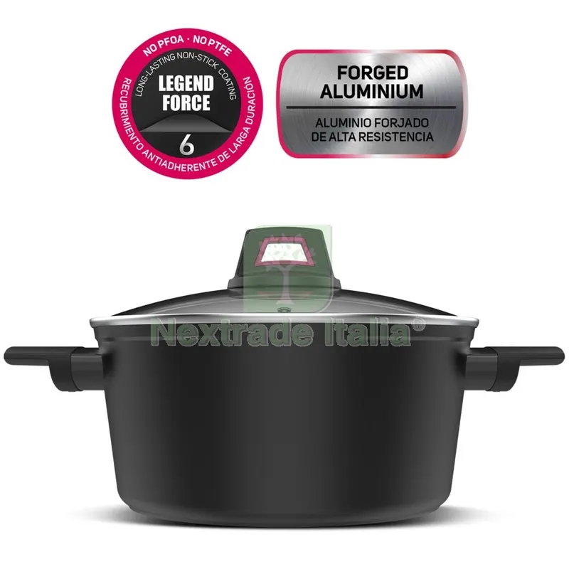 Pentola Taurus KCK4028 D 28 CM con Coperchio — Cucina e coltelleria — rif. FERX.3563