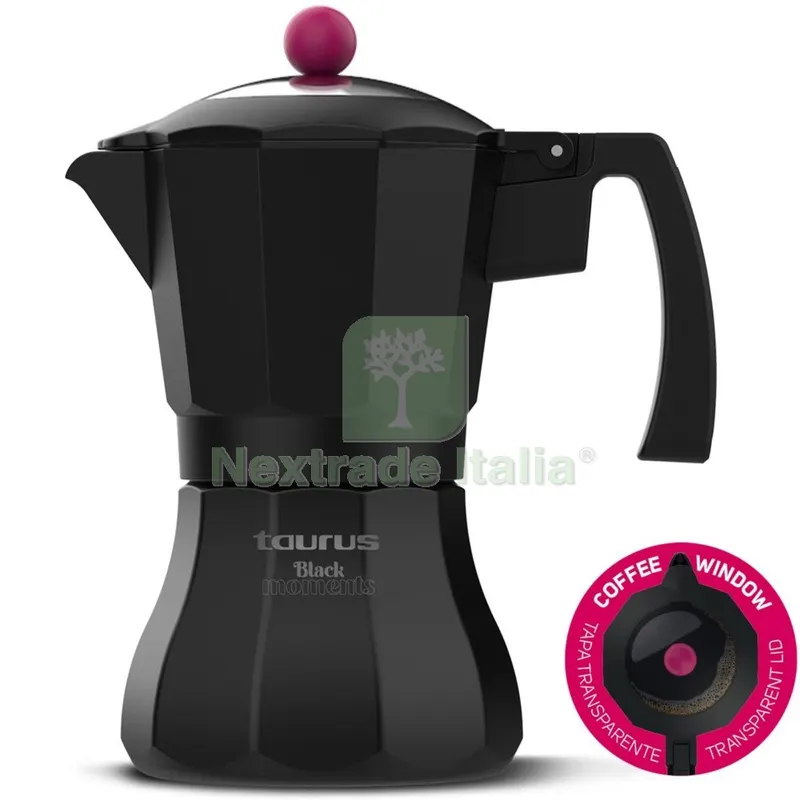 CAFFETTIERA TAURUS KCP9003I WINDOW 6 — Casalinghi e organizzazione — rif. FERX.3569 CAFFETTIERA TAURUS KCP9003I WINDOW 6 — Casalinghi e organizzazione — rif. FERX.3569