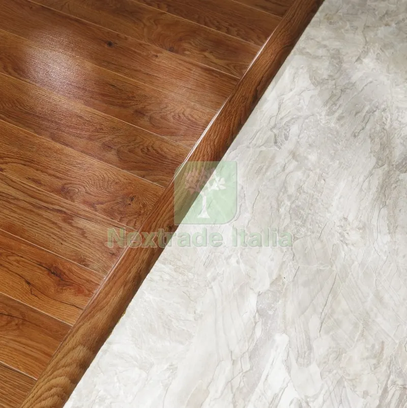 6PZ Profilo Terminale MDF Floor Rovere Sbiancato MM.8 MT.2,40 — Arredo — rif. FERX.35752 6PZ Profilo Terminale MDF Floor Rovere Sbiancato MM.8 MT.2,40 — Arredo — rif. FERX.35752
