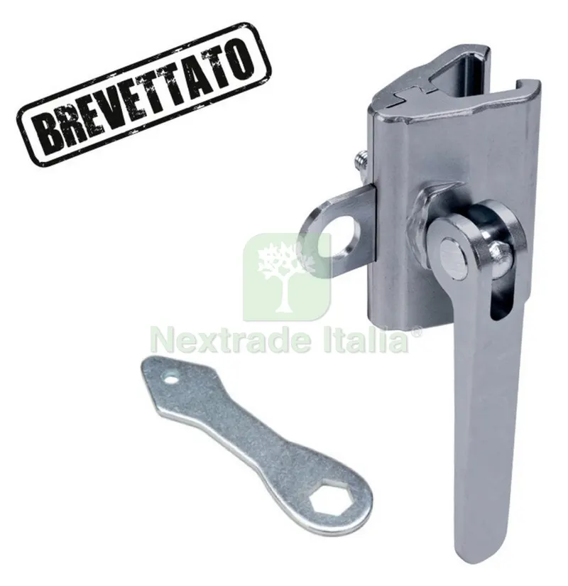 Airone Morsetto Scorrevole in Nylon con Parti in Acciaio Inox MM.80 — Morse morsetti e strettoi — rif. FERX.3592