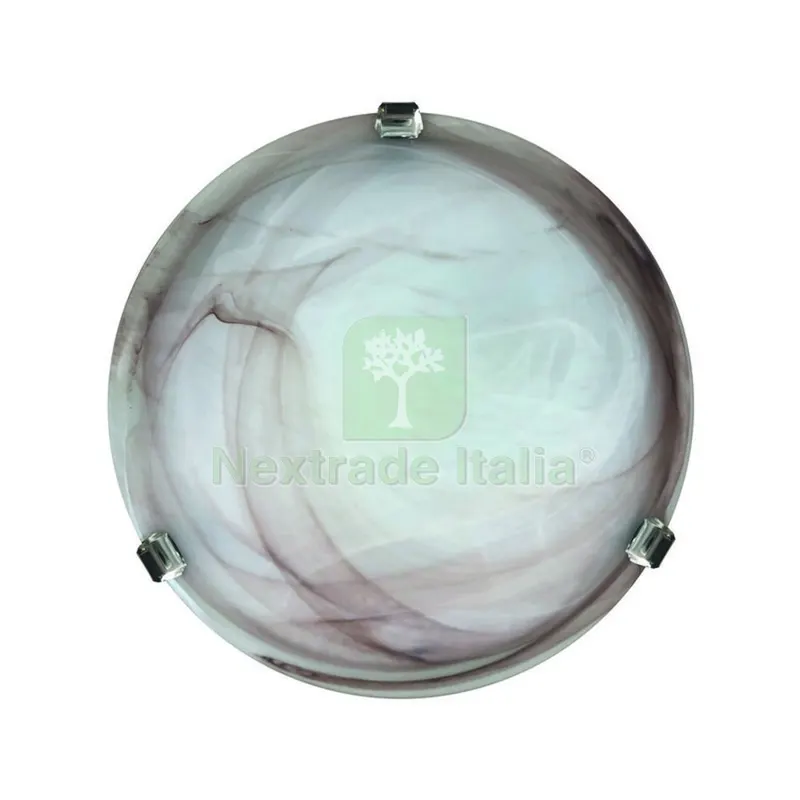 5PZ Plafoniera Duna Alabastro Tabacco D 30 CM — Illuminazione — rif. FERX.35962