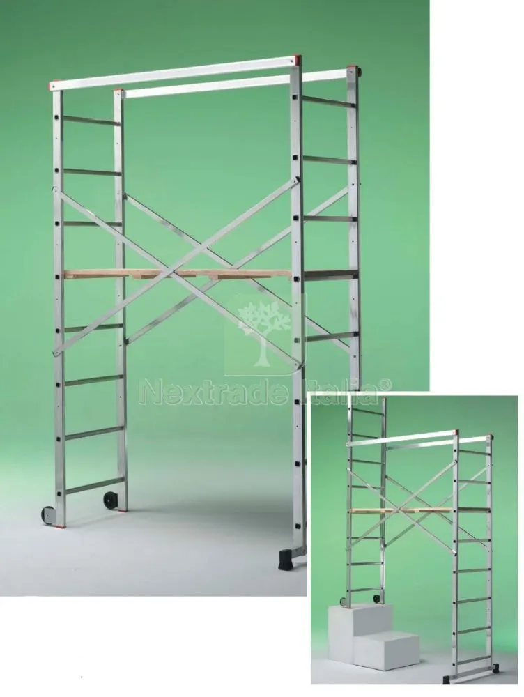 Ponteggio Alluminio "joker" CM 165X60X250H — Scale e ponteggi — rif. FERX.35977