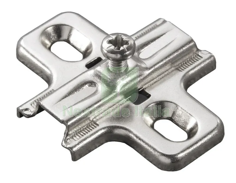 100PZ Salice Basetta Fissa ART. B2V3H09 (100pz) — Cerniere e cardini — rif. FERX.36040