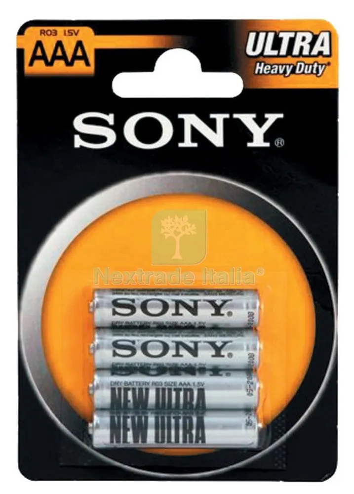 12BLISTER Sony Batteria M/Stilo Zinco Cloride BL.4 PZ — Trapani e avvitatori — rif. FERX.36069 12BLISTER Sony Batteria M/Stilo Zinco Cloride BL.4 PZ — Trapani e avvitatori — rif. FERX.36069