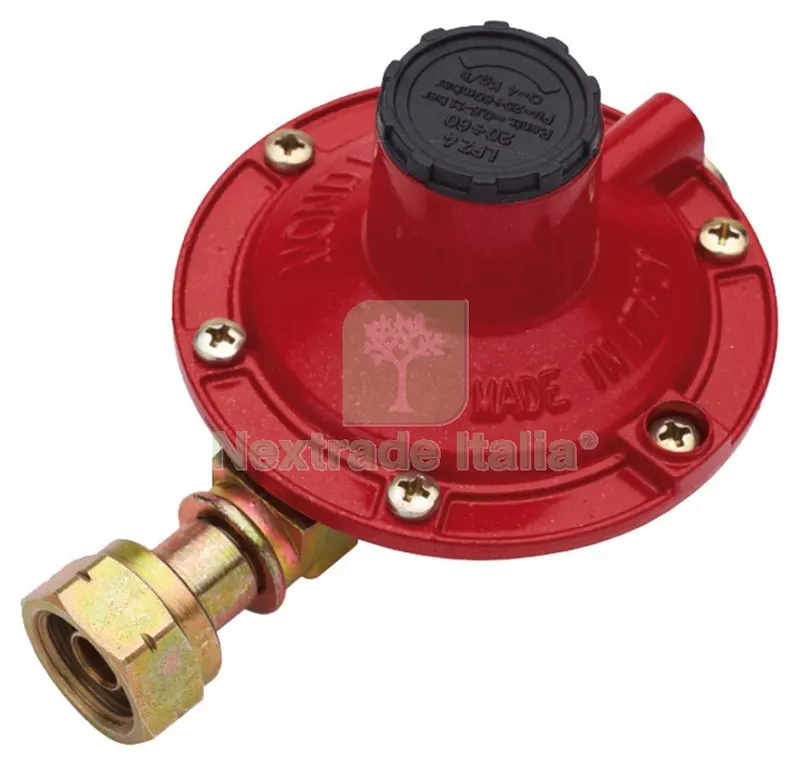 Regolatore GAS per Bombolone 4KG H Dado SX OUT 3/8 — Bulloni, dadi e rondelle — rif. FERX.36080 Regolatore GAS per Bombolone 4KG H Dado SX OUT 3/8 — Bulloni, dadi e rondelle — rif. FERX.36080