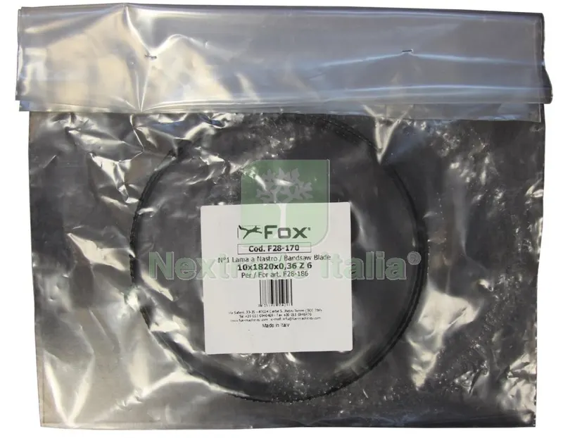 NASTRO RICAMBIO ART. F28-170 X FOX F28-186 — Smerigliatrici e seghe — rif. FERX.3616