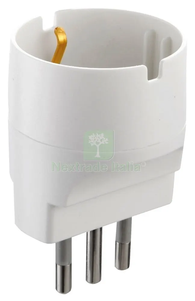 25PZ ADATTATORE SCHUKO 16A FIGURA 9 BIANCO — Interruttori e prese — rif. FERX.36201 25PZ ADATTATORE SCHUKO 16A FIGURA 9 BIANCO — Interruttori e prese — rif. FERX.36201