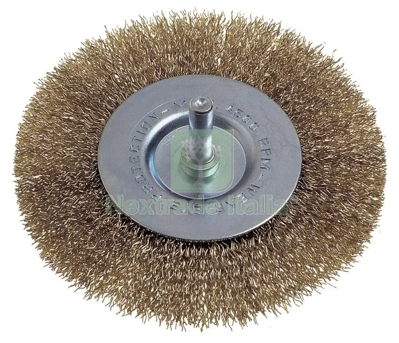 POGGI ART. 470.00 SPAZZOLA CIRCOLARE MM. 75 G6 — Punte, frese e dischi — rif. FERX.3626 POGGI ART. 470.00 SPAZZOLA CIRCOLARE MM. 75 G6 — Punte, frese e dischi — rif. FERX.3626