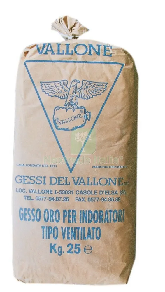 12PZ Gesso Oro da KG. 1 — Cemento, malte e collanti edili — rif. FERX.36287