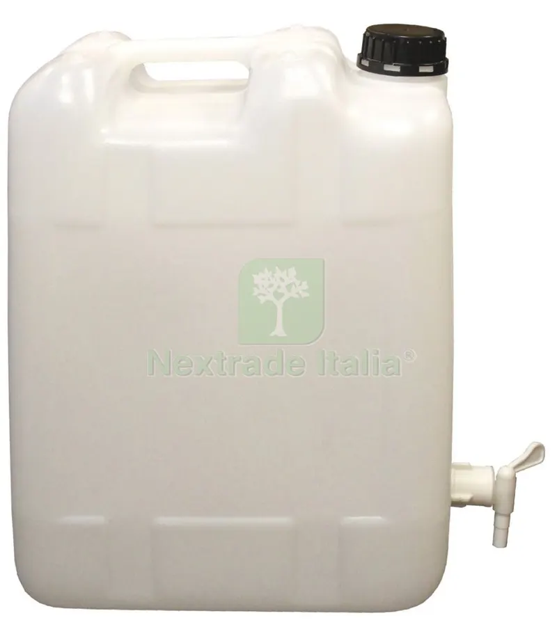 4PZ TANICA PER ALIMENTI CON RUBINETTO LT. 27 — Rubinetti e valvole — rif. FERX.36456