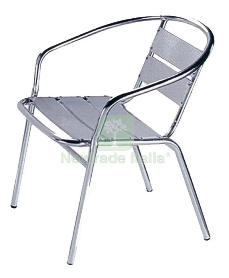 Poltrona in Alluminio "club" — Arredo — rif. FERX.36539