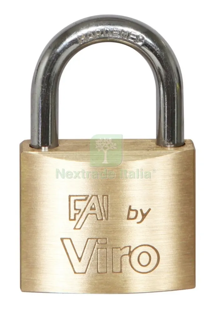 12PZ Viro ART. 554 Lucchetto Rettangolare MM. 40 — Lucchetti e catene — rif. FERX.36632 12PZ Viro ART. 554 Lucchetto Rettangolare MM. 40 — Lucchetti e catene — rif. FERX.36632
