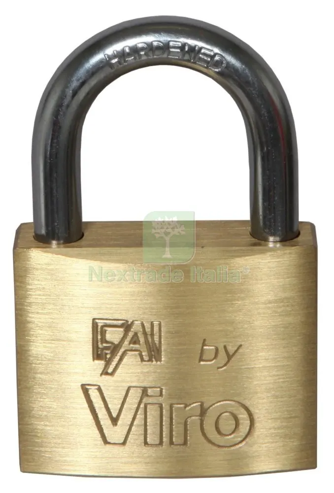 6PZ Viro ART. 555 Lucchetto Rettangolare MM. 50 — Lucchetti e catene — rif. FERX.36633 6PZ Viro ART. 555 Lucchetto Rettangolare MM. 50 — Lucchetti e catene — rif. FERX.36633