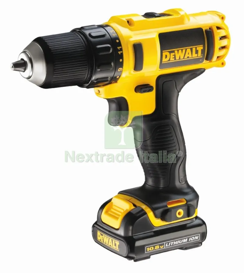 Dewalt Trapano con 2 Batterie LI.V. 10,8V DCD710S2 — Trapani e avvitatori — rif. FERX.36645 Dewalt Trapano con 2 Batterie LI.V. 10,8V DCD710S2 — Trapani e avvitatori — rif. FERX.36645