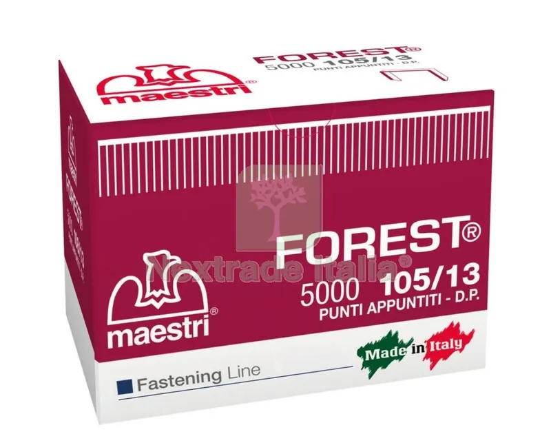 MAESTRI PUNTI ART. 105/13 (PZ.5000) — Chiodi e graffe — rif. FERX.3667 MAESTRI PUNTI ART. 105/13 (PZ.5000) — Chiodi e graffe — rif. FERX.3667