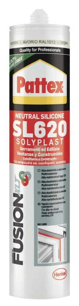 12PZ Cartuccia SL620 Avorio (RAL1013) ML.300 — Adesivi e sigillanti — rif. FERX.36729 12PZ Cartuccia SL620 Avorio (RAL1013) ML.300 — Adesivi e sigillanti — rif. FERX.36729