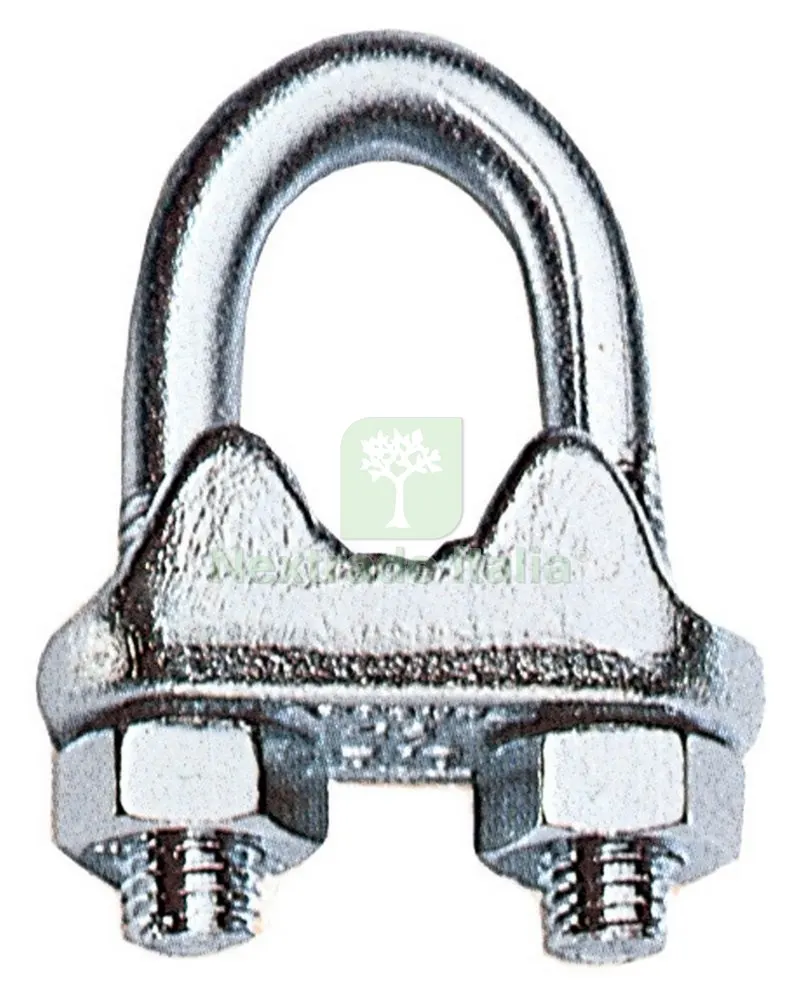 50PZ MORSETTI X FUNE ACCIAIO N. 10 "EXPORT" — Fili, cavetti e catene metalliche — rif. FERX.36815 50PZ MORSETTI X FUNE ACCIAIO N. 10 "EXPORT" — Fili, cavetti e catene metalliche — rif. FERX.36815