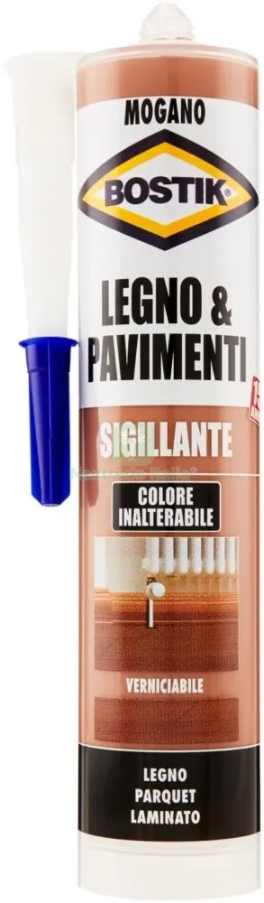 BOSTIK SIGILLANTE LEGNOPAVIMENTI 300 ML MOGANO — Adesivi e sigillanti — rif. FERX.36842