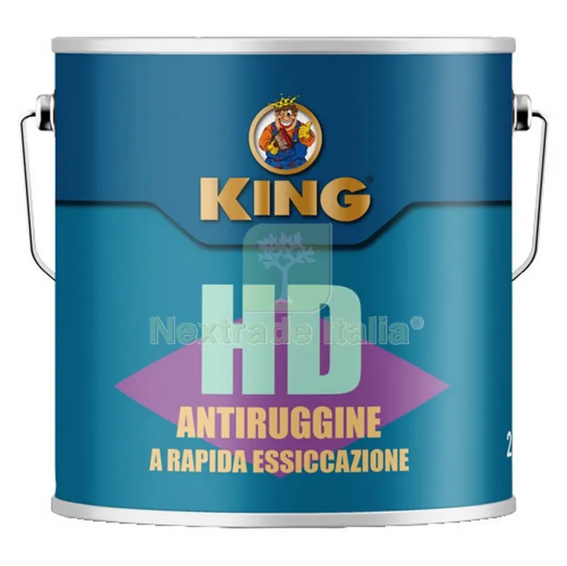 5PZ ANTIRUGGINE RAPIDO ESSICCAZIONE "H-D" ROSSA LT.2,5 — Vernici e smalti — rif. FERX.36871 5PZ ANTIRUGGINE RAPIDO ESSICCAZIONE "H-D" ROSSA LT.2,5 — Vernici e smalti — rif. FERX.36871