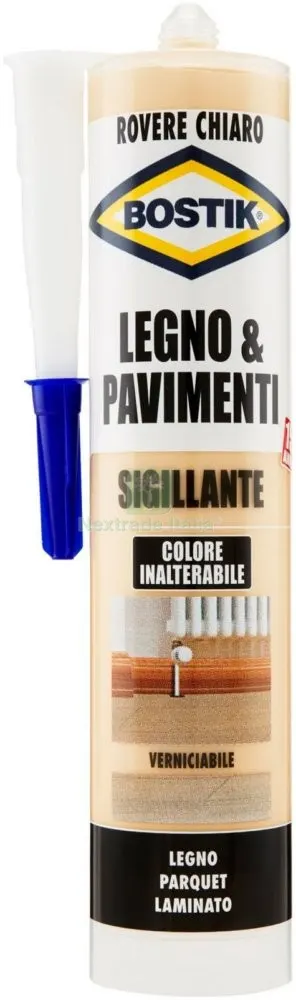BOSTIK SIGILLANTE LEGNOPAVIMENTI 300 ML ROVERE CH. — Adesivi e sigillanti — rif. FERX.36929 BOSTIK SIGILLANTE LEGNOPAVIMENTI 300 ML ROVERE CH. — Adesivi e sigillanti — rif. FERX.36929