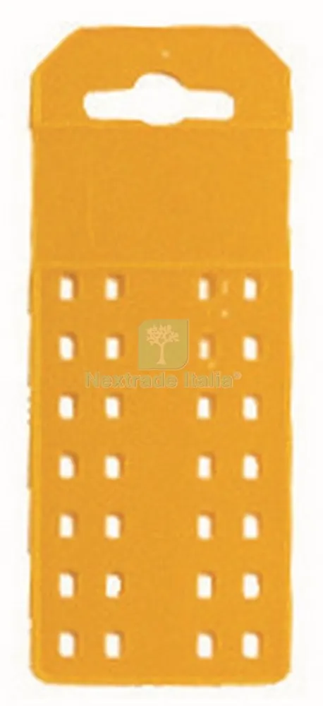 250PZ Placchetta MM. 145X55 Colore Giallo — Casalinghi e organizzazione — rif. FERX.36942 250PZ Placchetta MM. 145X55 Colore Giallo — Casalinghi e organizzazione — rif. FERX.36942
