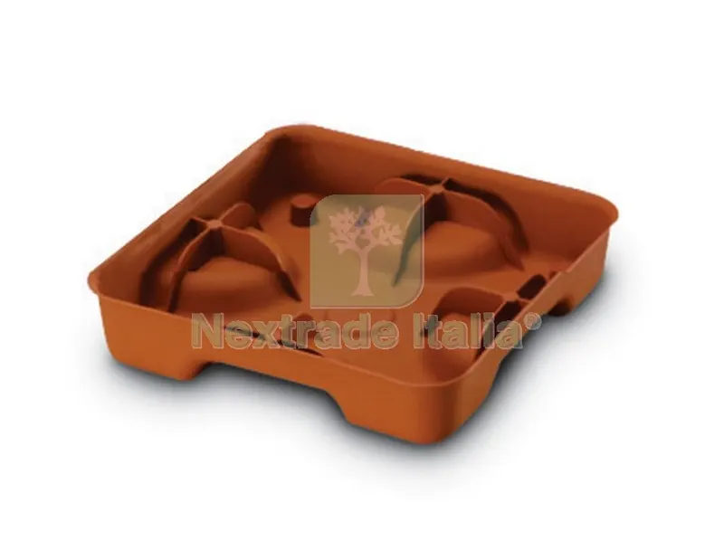 4PZ Sottovaso in Plastica "scidro" x Sutri CM.40 — Vasi e fioriere — rif. FERX.37020