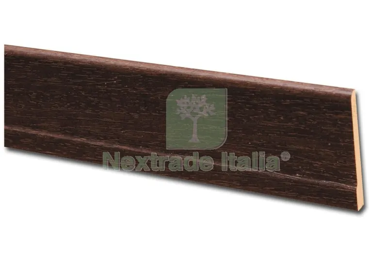 10PZ Battiscopa 70X10 MM con Piede 245 CM Noce Scuro 60641 — Profili e angolari decorativi — rif. FERX.37052 10PZ Battiscopa 70X10 MM con Piede 245 CM Noce Scuro 60641 — Profili e angolari decorativi — rif. FERX.37052