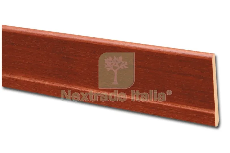 10PZ BATTISCOPA 70X10 MM CON PIEDE 245 CM MOGANO 60651 — Profili e angolari decorativi — rif. FERX.37053 10PZ BATTISCOPA 70X10 MM CON PIEDE 245 CM MOGANO 60651 — Profili e angolari decorativi — rif. FERX.37053