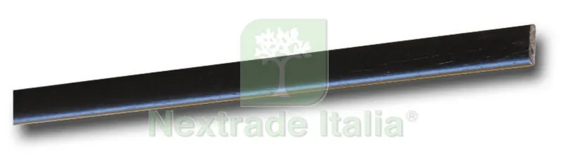 25PZ CORNICE PER PARATI 4,5X14 LISCIA 200 CM NERO — Isolanti e reti — rif. FERX.37075