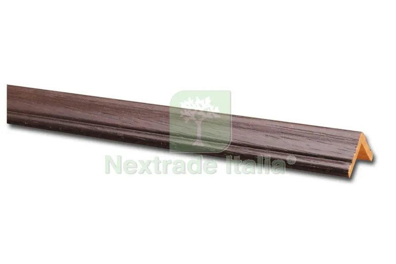 20PZ PARASPIGOLO 28X28 BAROCCO 300 CM NOCE SCURO 66143 — Isolanti e reti — rif. FERX.37083