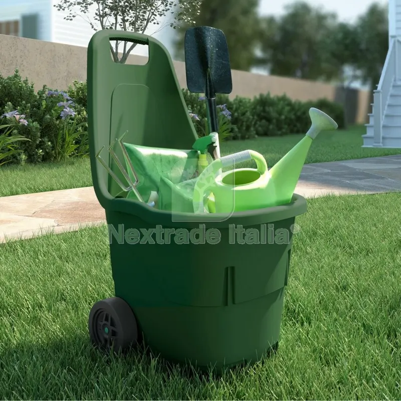 CARRELLO GARDEN IN RESINA A 2 RUOTE — Irrigazione — rif. FERX.3715 CARRELLO GARDEN IN RESINA A 2 RUOTE — Irrigazione — rif. FERX.3715