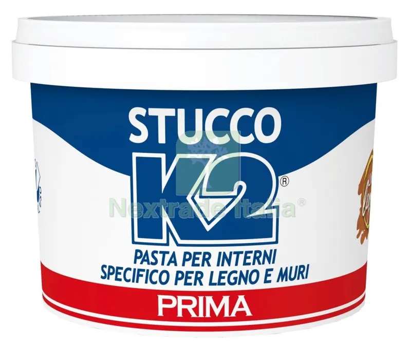 12PZ STUCCO PRONTO K2 NOCE CHIARO DA KG. 1 — Stucchi e rasanti — rif. FERX.37302