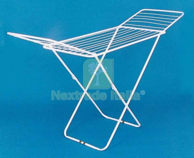 6PZ STENDIBIANCHERIA CAVALLETTO "JOLLY/GIMI" ACCIAIO VERNICIATO — Stendibiancheria e bucato — rif. FERX.37317 6PZ STENDIBIANCHERIA CAVALLETTO "JOLLY/GIMI" ACCIAIO VERNICIATO — Stendibiancheria e bucato — rif. FERX.37317