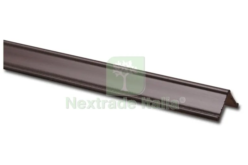 10PZ PARASPIGOLO 28X28 BAROCCO RESINA ESPANSA 300 CM NERO — Isolanti e reti — rif. FERX.37339