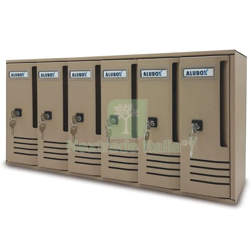 Alubox Cassetta Cuboa 6 Posti Sabbia ART. C6 — Casalinghi e organizzazione — rif. FERX.3742 Alubox Cassetta Cuboa 6 Posti Sabbia ART. C6 — Casalinghi e organizzazione — rif. FERX.3742