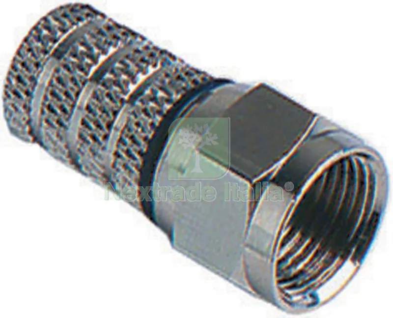 25PZ Connettore a Vite Tipo F per Cavo Satv 6,40MM — Viti — rif. FERX.37421 25PZ Connettore a Vite Tipo F per Cavo Satv 6,40MM — Viti — rif. FERX.37421
