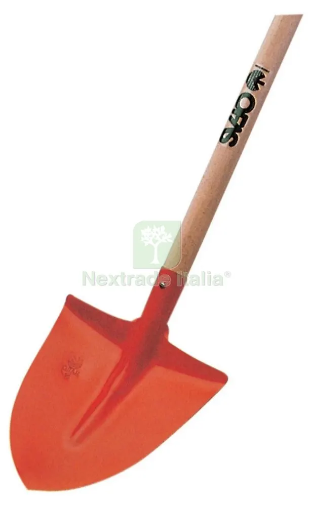 Badile ACC. Verniciato a Punta Con Manico 102VM N.00 — Attrezzi da giardino — rif. FERX.37505