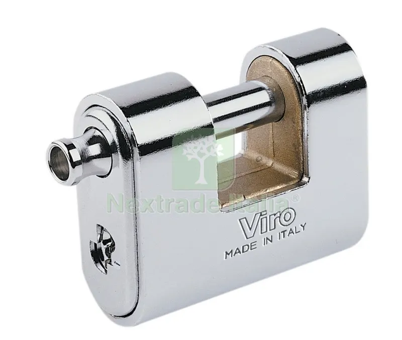 VIRO ART. 4116 LUCCHETTO "PANZER" MM. 77 — Lucchetti e catene — rif. FERX.37622