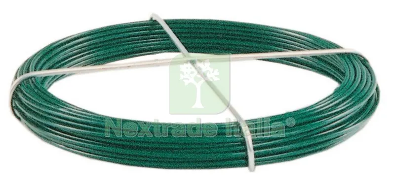 10PZ FILO PLASTIFICATO STENDIBIANCHERIA 2,7MMX20M N.14 VERDE — Stendibiancheria e bucato — rif. FERX.3766