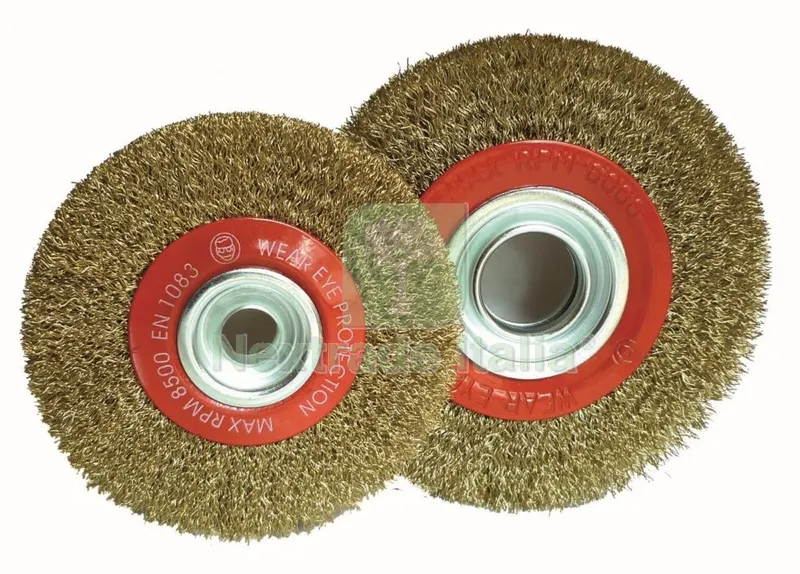 SPAZZOLA CIRCOLARE MM.125X20 FORO 16 — Punte, frese e dischi — rif. FERX.37732 SPAZZOLA CIRCOLARE MM.125X20 FORO 16 — Punte, frese e dischi — rif. FERX.37732
