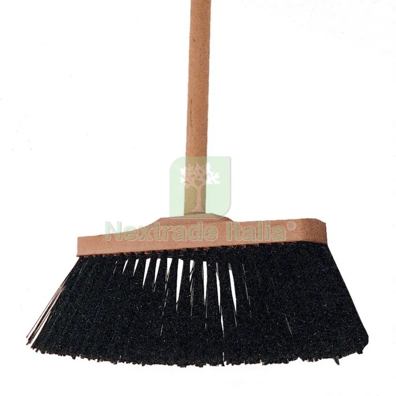 10PZ Scopa Industriale 27 CM Supporto Legno Senza Manico — Casalinghi e organizzazione — rif. FERX.3775 10PZ Scopa Industriale 27 CM Supporto Legno Senza Manico — Casalinghi e organizzazione — rif. FERX.3775