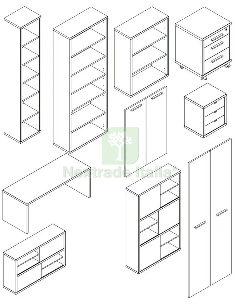 Ripiano Filo Metallo x Armadio Home Grande — Arredo — rif. FERX.37825
