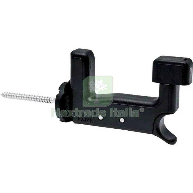 25PZ FERMAIMPOSTE IN PLASTICA GRILLO NERO CM.120 — Funi, golfari e accessori sollevamento — rif. FERX.3806 25PZ FERMAIMPOSTE IN PLASTICA GRILLO NERO CM.120 — Funi, golfari e accessori sollevamento — rif. FERX.3806