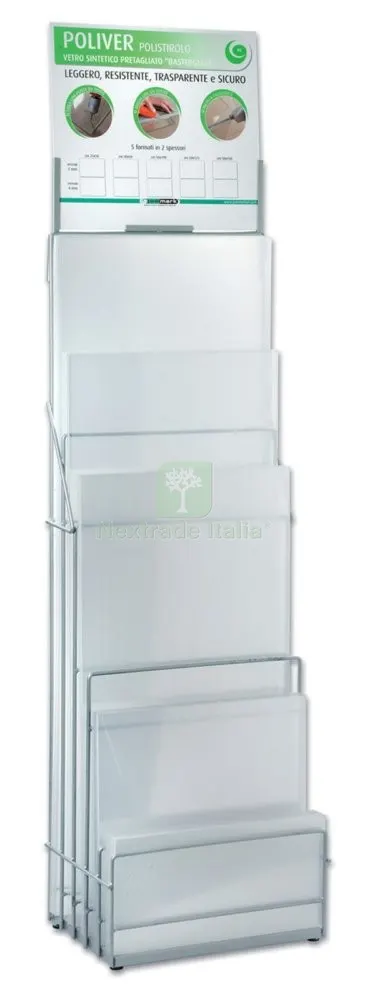 Espositore Vuoto per Vetro Sintetico — Materiale promozionale e POP — rif. FERX.3809 Espositore Vuoto per Vetro Sintetico — Materiale promozionale e POP — rif. FERX.3809