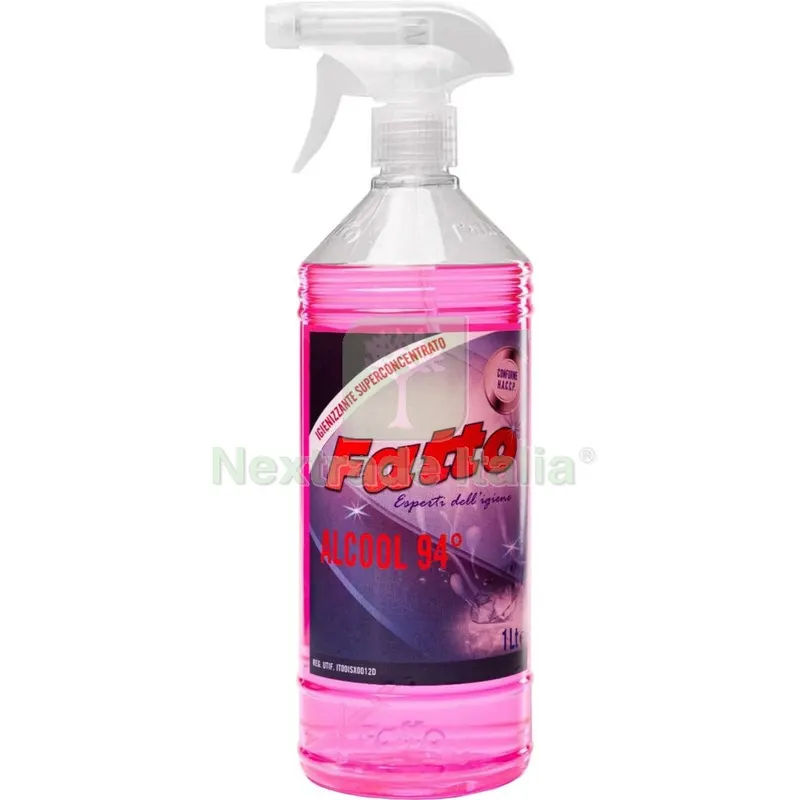 12PZ Igienizzante Spray con Alcool 94 Fatto LT 1 — Scarichi e sifoni — rif. FERX.3831 12PZ Igienizzante Spray con Alcool 94 Fatto LT 1 — Scarichi e sifoni — rif. FERX.3831