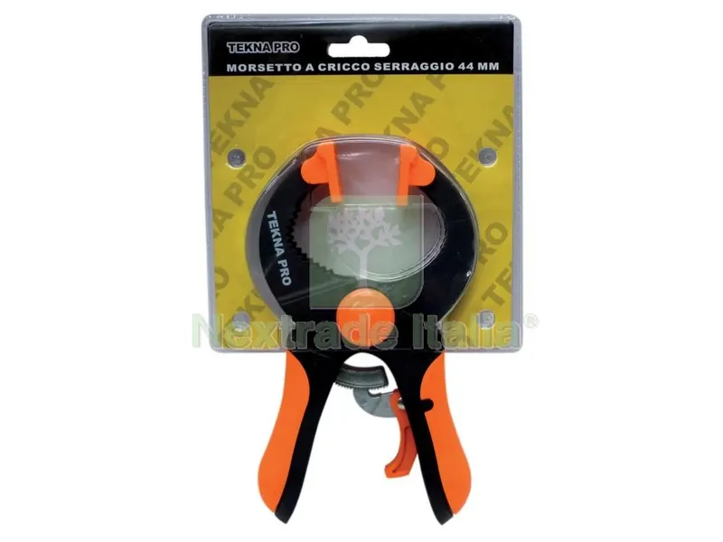 12BLISTER Morsetto a Cricco Serraggio 44 MM. — Morse morsetti e strettoi — rif. FERX.38381 12BLISTER Morsetto a Cricco Serraggio 44 MM. — Morse morsetti e strettoi — rif. FERX.38381