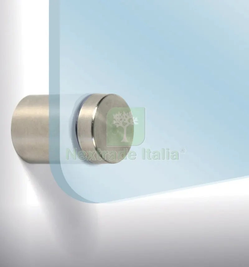 BL DISTANZIALI PER TARGHE D.MM.30X25H NICHEL SAT.(PZ. 4) — Viti — rif. FERX.384 BL DISTANZIALI PER TARGHE D.MM.30X25H NICHEL SAT.(PZ. 4) — Viti — rif. FERX.384