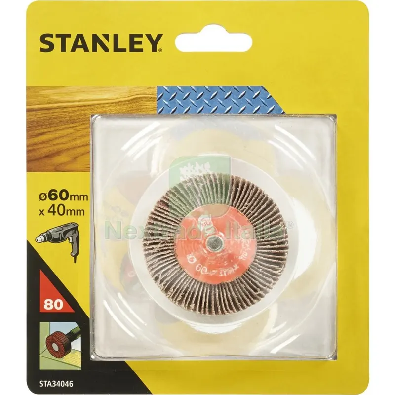 PIRANHA/ X34046 MOLA A LAMELLE 60X40 GR.80 — Punte, frese e dischi — rif. FERX.38546 PIRANHA/ X34046 MOLA A LAMELLE 60X40 GR.80 — Punte, frese e dischi — rif. FERX.38546